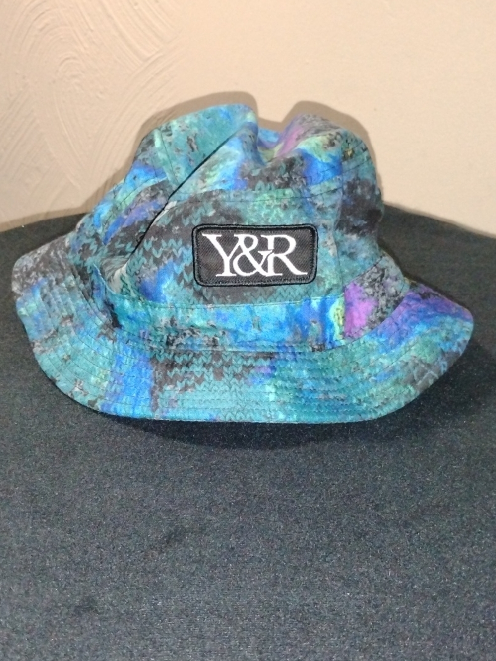 Young & Reckless Blue Multicolored Tie-Dye Bucket Hat - One Size
